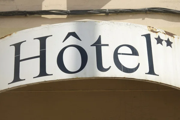Hotel francês — Fotografia de Stock