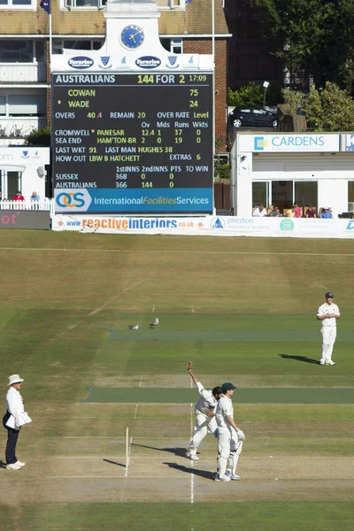 Sussex v Australia partido de cricket tour —  Fotos de Stock