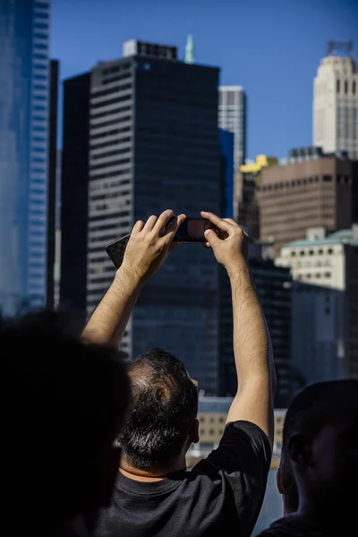 Touristen New York — Stockfoto