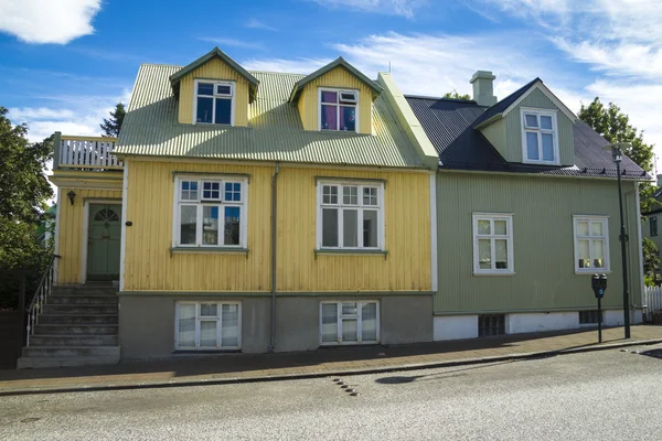 Reykjavik gebouwen — Stockfoto