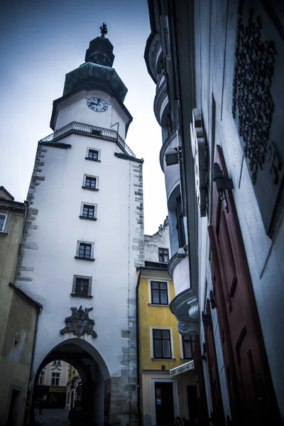 Hora de inverno em Bratislava — Fotografia de Stock