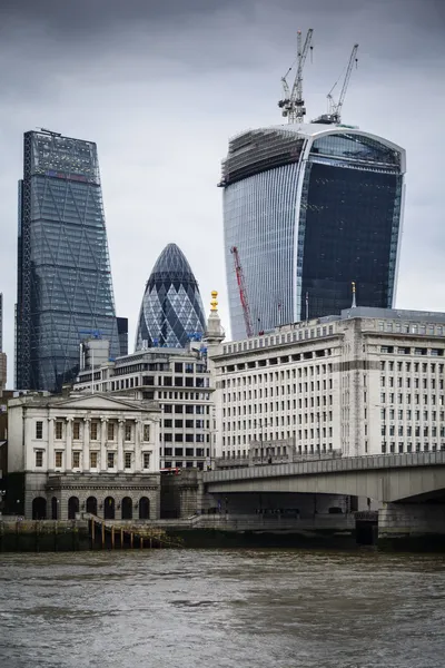 Londýn a Temže — Stock fotografie