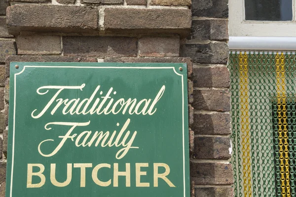 Traditional butcher — Stock Photo, Image