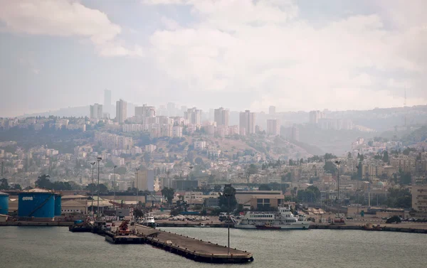 Přístav haifa . — Stock fotografie
