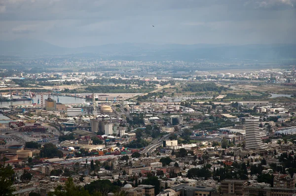 Panorama da costa de Haifa  . — Fotografia de Stock