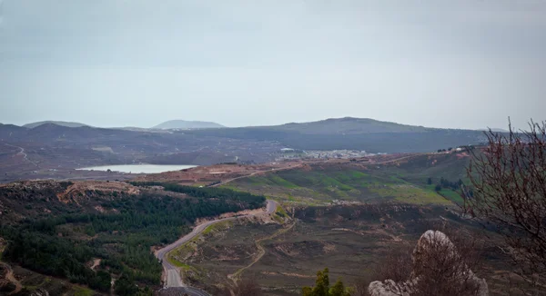 Monte hermon, golan tepeleri ve Celile — Stok fotoğraf