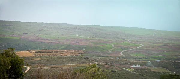 Monte hermon, golan tepeleri ve Celile — Stok fotoğraf