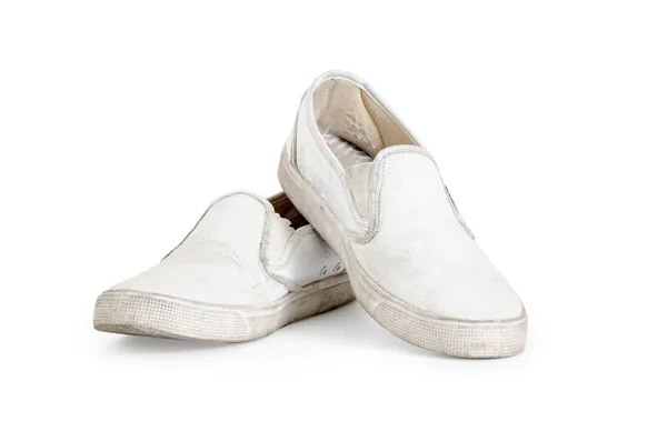 Eski kirli spor ayakkabı — Stok fotoğraf