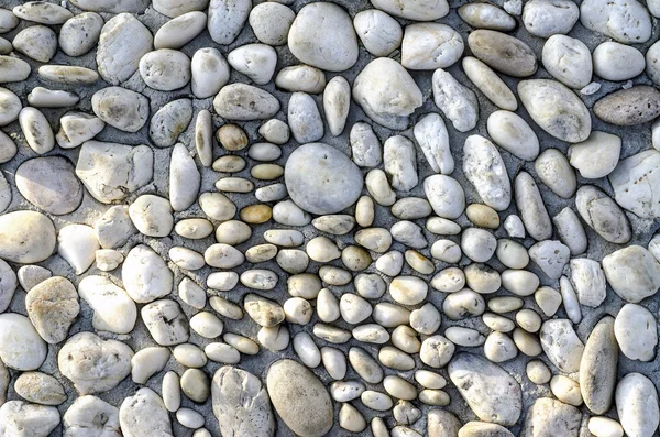 River rock textured background. Hi-res, close-up. — Stock Photo, Image