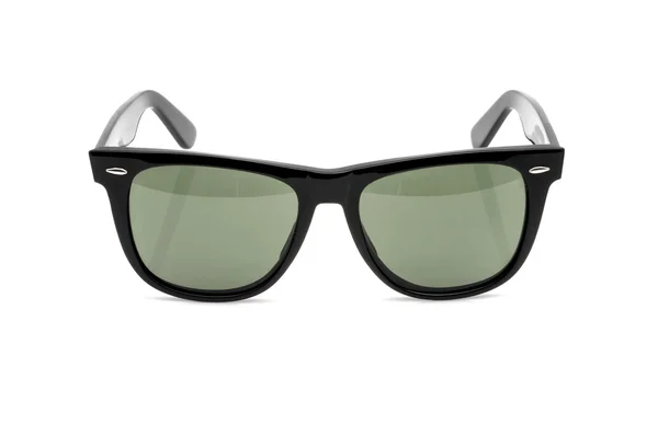 Gafas de sol negras verdes oliva aisladas en blanco — Foto de Stock