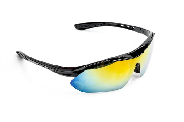 Lunettes de soleil sport isolées sur blanc — Photo