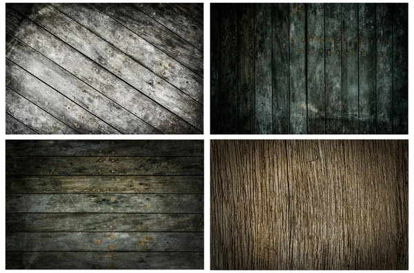 Collection of various wood background — Stock Photo, Image