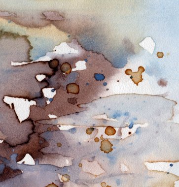 gri-mavi arka plan suluboya