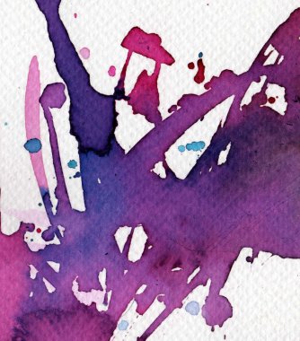 Menekşe suluboya arka plan