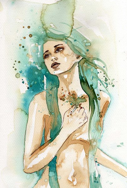 Красивая женщина