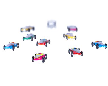 kavramsal pembe teneke araba paketi yol açar.