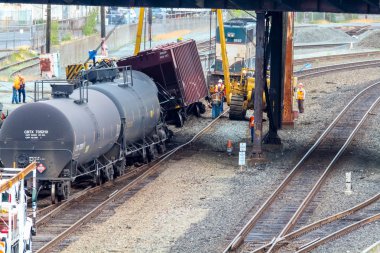 tren raydan petrol taşıma arabaları