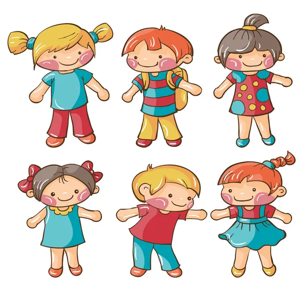 Children — Stock Vector