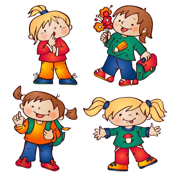 Children — Stock Vector