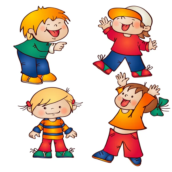 Children — Stock Vector