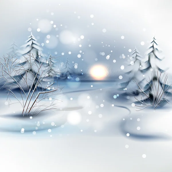 Winter — Stock Vector