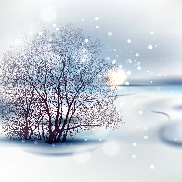 Hiver — Image vectorielle