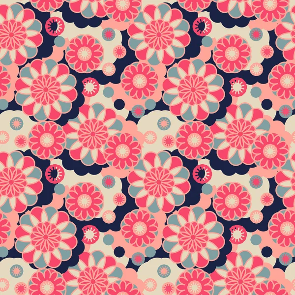 Bloemen patroon — Stockvector