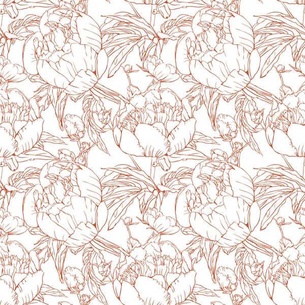Élégant papier peint floral — Image vectorielle