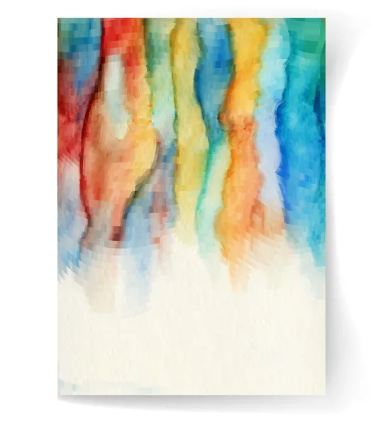 Aquarell Hintergrund — Stockvektor