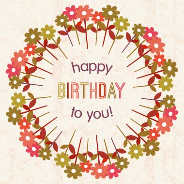 Doğum günün kutlu olsun.