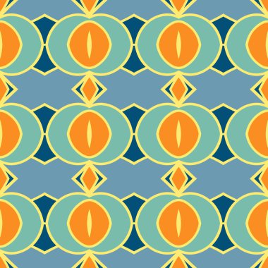 Basit geometrik çizim ile sorunsuz arka plan. Vektör çizim. 