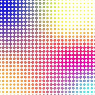 Küçük parlak daireleri olan soyut bir arka plan. Vektör illüstrasyonu