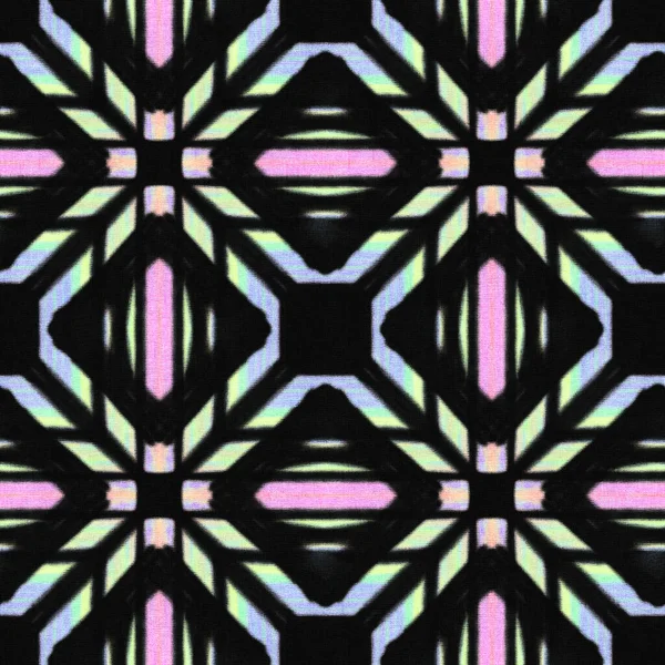 Naadloos Patroon Met Geometrisch Patroon Handgetekende Illustratie — Stockfoto