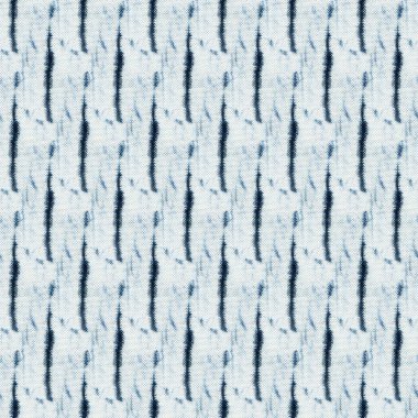 Beyaz ipeğin üzerindeki çivit rengi kusursuz kravat boyası deseni. El boyası kumaşlar - nodüler batik. Shibori boyaması.. 