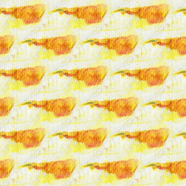 Beyaz ipek üzerinde kusursuz kravat boyası deseni. El boyası kumaşlar - nodüler batik. Shibori boyaması.. 