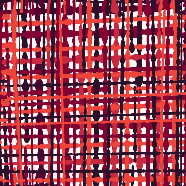 Текстура Тартанской Ткани Бесшовный Шаблон Векторная Иллюстрация — стоковый вектор