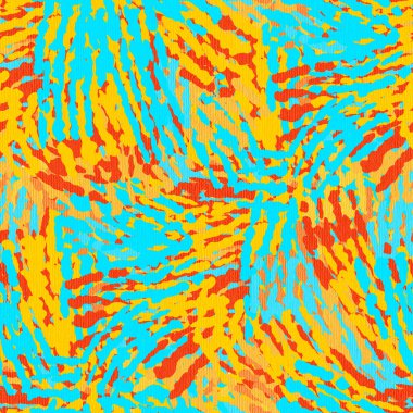 Akrilik resimli, soyut, pürüzsüz desen. El çizimi illüstrasyon. 