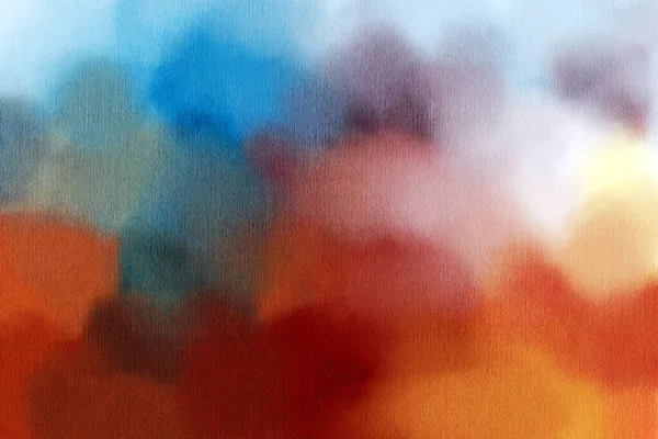 Latar Belakang Abstrak Multi Warna Lukisan Akrilik Ilustrasi Gambar Tangan — Stok Foto