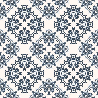 Siyah ve beyaz pürüzsüz desenli Arabesk 'ler eski usul. Vektör illüstrasyonu