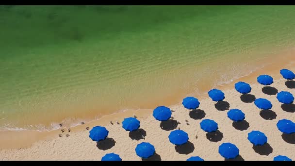 Vista Aérea Praia Marinha Malhada Baraco Praias Algarve Portugal — Vídeo de Stock