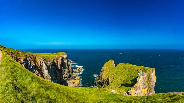 Village Abbs Starney Bay Nature Reserve Berwickshire Schotland Verenigd Koninkrijk — Stockfoto