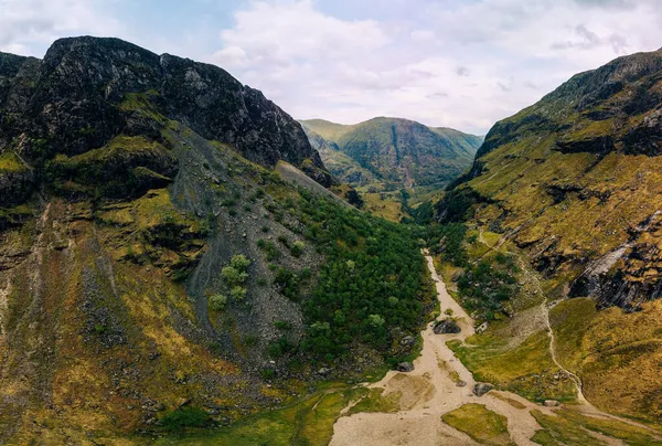 Hidden Valley View Scottish Highlands — Stock fotografie