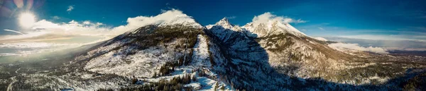 View High Tatras Mountains Hrebienok Located Tatra National Park Slovakia — 图库照片