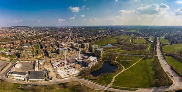 Drone Aereo Immagine Panoramica Kidbrooke Village Londra Regno Unito — Foto Stock