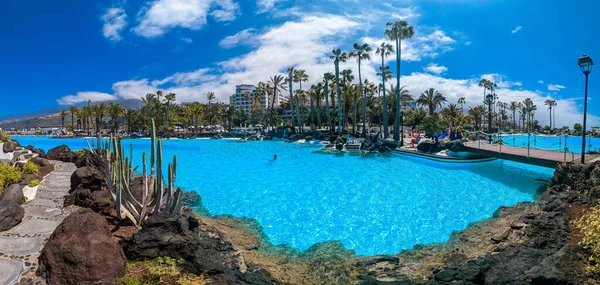 Piscinas Lago Martianez Tenerife Islas Canarias — Foto de Stock