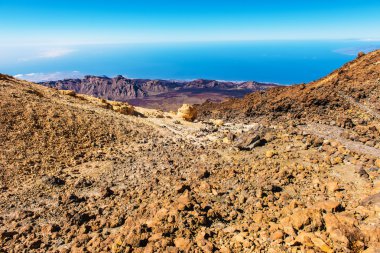 güzel manzara dağlar teide temerife ile