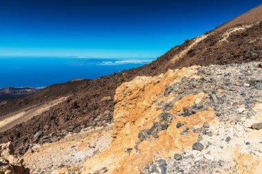 güzel manzara dağlar teide temerife ile