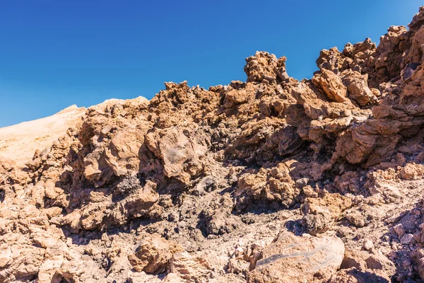 Güzel manzara dağlar teide temerife ile — Stok fotoğraf