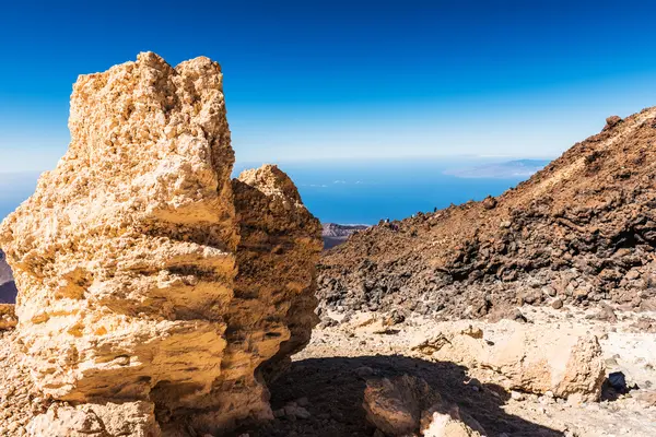Beautiful landscape with mountains Teide temerife — Stock Photo, Image