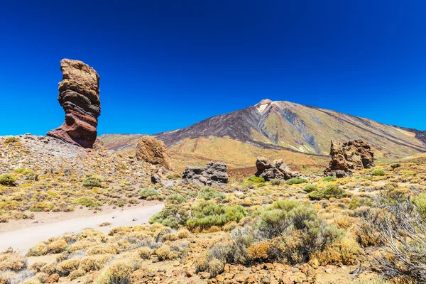 Όμορφες εικόνες των βράχων στο βουνό teide — Φωτογραφία Αρχείου